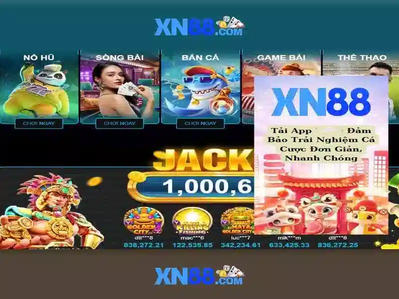 xn88: Nền tảng cá cược trực tuyến và casino hàng đầu